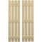 Ekena Millwork Americraft 4-Board, 3 Batten Exterior Real Wood Spaced Board-n-Batten Shutters, ARW401SB415X66NTH, PR ARW401SB415X66NTH - alternate 1
